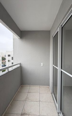 Apartamento para alugar com 47m², 2 quartos e sem vagaSacada