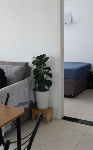 Apartamento para alugar com 35m², 2 quartos e sem vagaSala