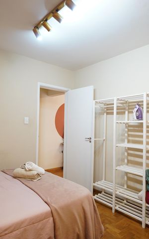 Apartamento para alugar com 58m², 2 quartos e sem vagaQuarto