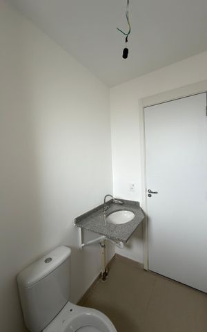 Apartamento à venda com 69m², 3 quartos e 2 vagas Apartamento à venda com 69m², 3 quartos e 2 vagasBanheiro Social
