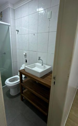 Apartamento para alugar com 69m², 2 quartos e 1 vaga Apartamento para alugar com 69m², 2 quartos e 1 vagaBanheiro