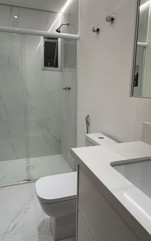 Apartamento à venda com 115m², 3 quartos e 2 vagasBanheiro social
