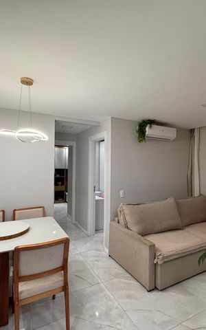 Apartamento à venda com 58m², 2 quartos e 1 vaga Apartamento à venda com 58m², 2 quartos e 1 vagaSala