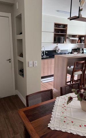 Apartamento à venda com 60m², 2 quartos e 1 vaga Apartamento à venda com 60m², 2 quartos e 1 vagaSala de Jantar