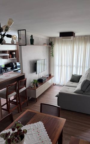 Apartamento à venda com 60m², 2 quartos e 1 vaga Apartamento à venda com 60m², 2 quartos e 1 vagaSala