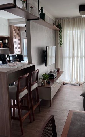 Apartamento à venda com 60m², 2 quartos e 1 vaga Apartamento à venda com 60m², 2 quartos e 1 vagaSala