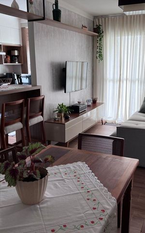 Apartamento à venda com 60m², 2 quartos e 1 vaga Apartamento à venda com 60m², 2 quartos e 1 vagaSala