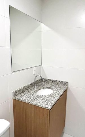 Apartamento para alugar com 45m², 2 quartos e 1 vaga Apartamento para alugar com 45m², 2 quartos e 1 vagaBanheiro