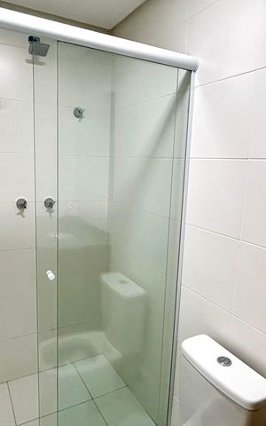 Apartamento para alugar com 45m², 2 quartos e 1 vaga Apartamento para alugar com 45m², 2 quartos e 1 vagaBanheiro