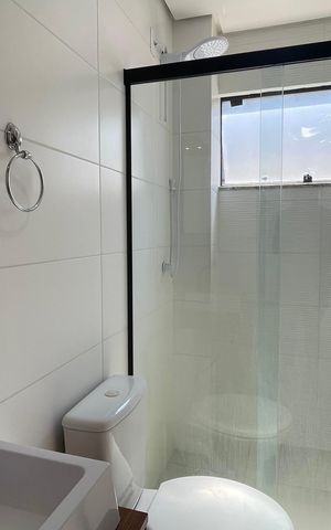 Apartamento para alugar com 63m², 2 quartos e 1 vaga Apartamento para alugar com 63m², 2 quartos e 1 vagaBanheiro Social