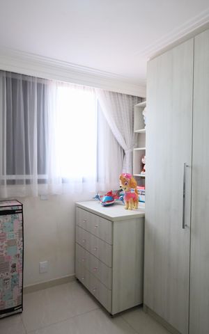 Apartamento à venda com 78m², 3 quartos e 2 vagasQuarto 2