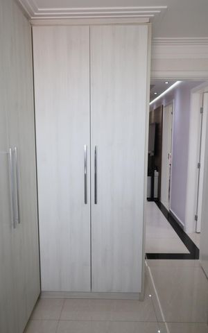 Apartamento à venda com 78m², 3 quartos e 2 vagasQuarto 2