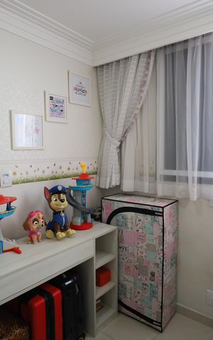 Apartamento à venda com 78m², 3 quartos e 2 vagasQuarto 2