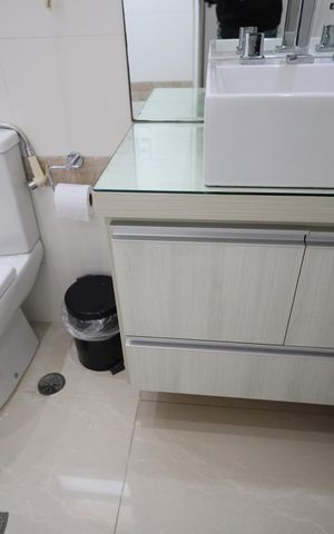 Apartamento à venda com 78m², 3 quartos e 2 vagasBanheiro da Suíte 1