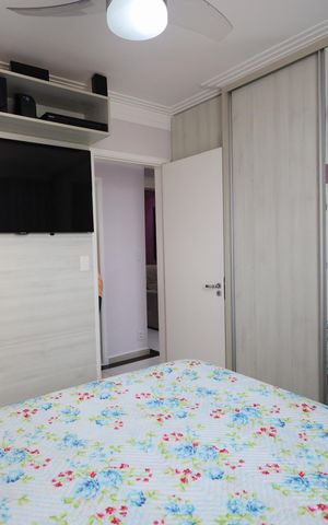 Apartamento à venda com 78m², 3 quartos e 2 vagasSuíte 1