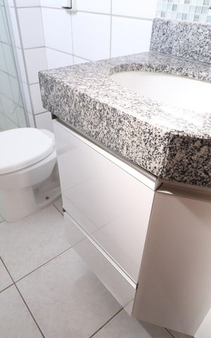 Apartamento para alugar com 60m², 2 quartos e 1 vagaBanheiro do Quarto 2