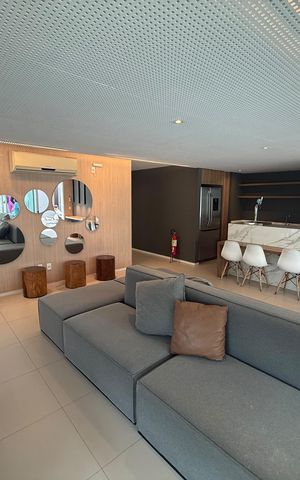 Apartamento para alugar com 42m², 1 quarto e sem vaga Apartamento para alugar com 42m², 1 quarto e sem vagaÁrea comum - Salão de festas