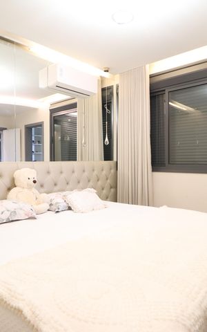 Apartamento para alugar com 96m², 3 quartos e 2 vagasQuarto 1 - Suíte