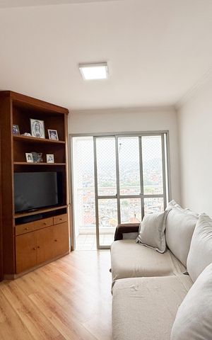 Apartamento à venda com 63m², 2 quartos e 1 vaga Apartamento à venda com 63m², 2 quartos e 1 vagaSala