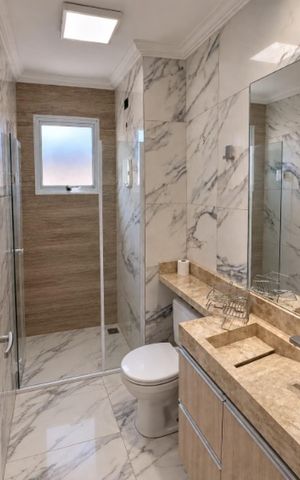 Apartamento à venda com 46m², 2 quartos e 1 vaga Apartamento à venda com 46m², 2 quartos e 1 vagaBanheiro