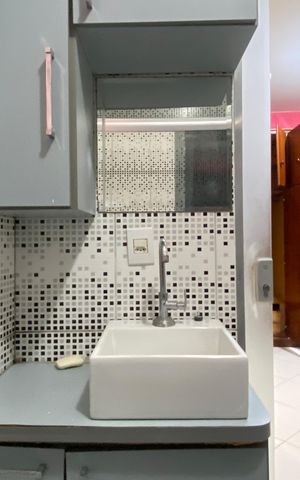 Casa para alugar com 125m², 2 quartos e sem vaga Casa para alugar com 125m², 2 quartos e sem vagaBanheiro da Suíte 1