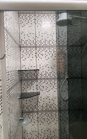 Casa para alugar com 125m², 2 quartos e sem vaga Casa para alugar com 125m², 2 quartos e sem vagaBanheiro da Suíte 2