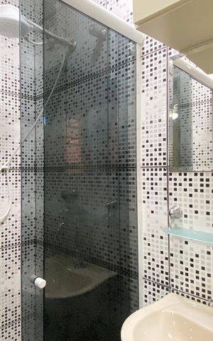 Casa para alugar com 125m², 2 quartos e sem vaga Casa para alugar com 125m², 2 quartos e sem vagaBanheiro da Suíte 2