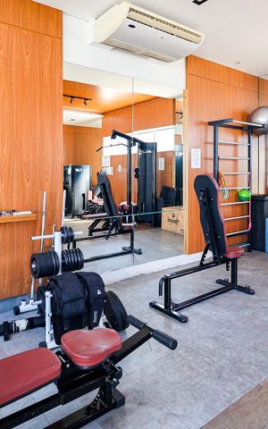 Apartamento para alugar com 56m², 2 quartos e 2 vagas Apartamento para alugar com 56m², 2 quartos e 2 vagasÁrea comum - Academia