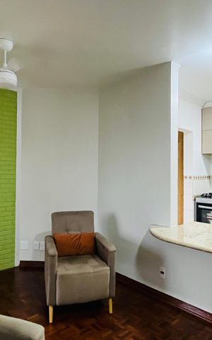 Studio para alugar com 45m², 1 quarto e sem vaga