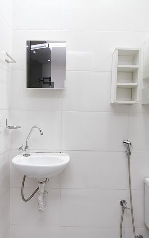 Casa de condomínio para alugar com 35m², 1 quarto e sem vagaBanheiro da Suíte