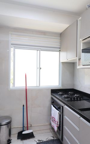 Apartamento para alugar com 36m², 2 quartos e 1 vagaCozinha e Área de Serviço