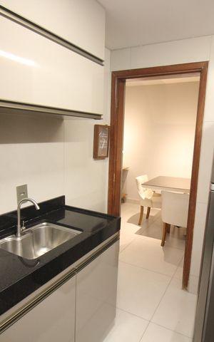 Apartamento à venda com 67m², 2 quartos e 1 vagaCozinha e Área de Serviço