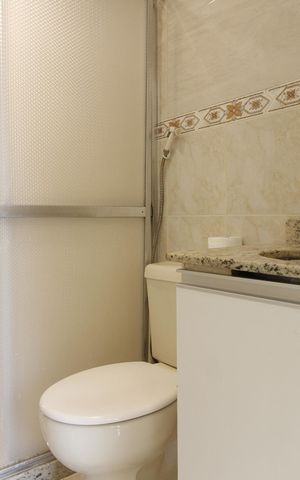 Apartamento para alugar com 75m², 2 quartos e 1 vagaBanheiro da Suíte