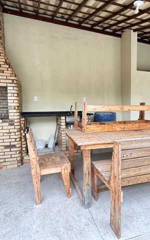Casa para alugar com 196m², 2 quartos e 2 vagasChurrasqueira