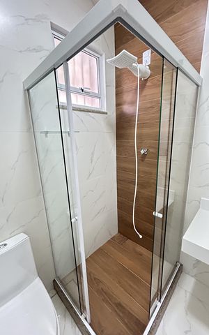 Casa para alugar com 196m², 2 quartos e 2 vagasBanheiro Social
