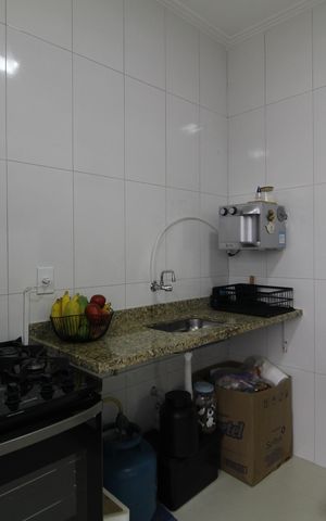Apartamento à venda com 59m², 2 quartos e 1 vagaCozinha e Área de Serviço