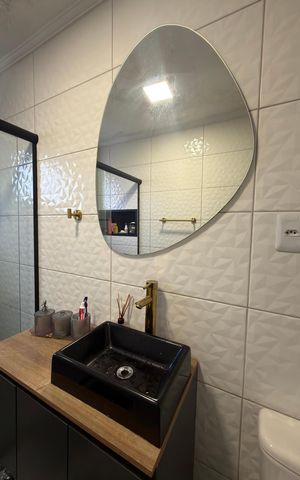 Apartamento à venda com 60m², 2 quartos e 1 vaga Apartamento à venda com 60m², 2 quartos e 1 vagaBanheiro Social