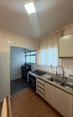 Apartamento à venda com 60m², 2 quartos e 1 vaga Apartamento à venda com 60m², 2 quartos e 1 vagaCozinha e Área de Serviço