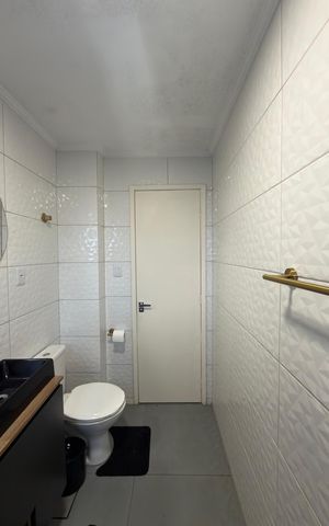 Apartamento à venda com 60m², 2 quartos e 1 vaga Apartamento à venda com 60m², 2 quartos e 1 vagaBanheiro Social