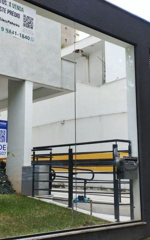 Apartamento à venda com 40m², 1 quarto e 1 vaga Apartamento à venda com 40m², 1 quarto e 1 vagaPlaca