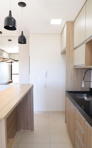 Apartamento para alugar com 54m², 2 quartos e 1 vagaCozinha 