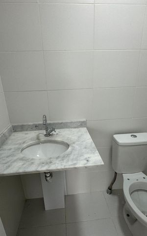 Apartamento para alugar com 56m², 2 quartos e 1 vaga Apartamento para alugar com 56m², 2 quartos e 1 vagaBanheiro Social