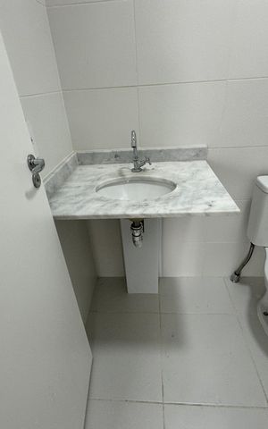 Apartamento para alugar com 56m², 2 quartos e 1 vaga Apartamento para alugar com 56m², 2 quartos e 1 vagaBanheiro Social