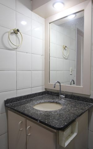 Apartamento para alugar com 65m², 2 quartos e 1 vagaBanheiro social