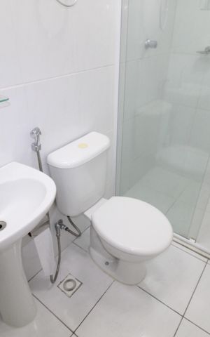 Apartamento para alugar com 70m², 2 quartos e 1 vagaBanheiro da Suíte