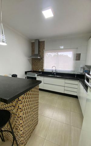 Casa de condomínio para alugar com 90m², 3 quartos e 2 vagasCozinha