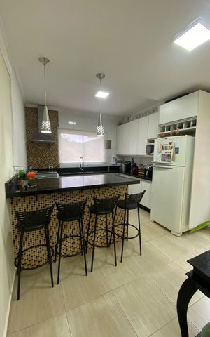 Casa de condomínio para alugar com 90m², 3 quartos e 2 vagasCozinha