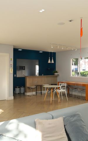 Apartamento para alugar com 45m², 2 quartos e 1 vagaÁrea comum - Salão de festas