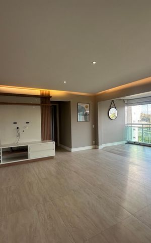 Apartamento para alugar com 124m², 3 quartos e 2 vagasSala