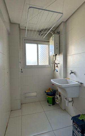 Apartamento para alugar com 124m², 3 quartos e 2 vagasÁrea de Serviço
